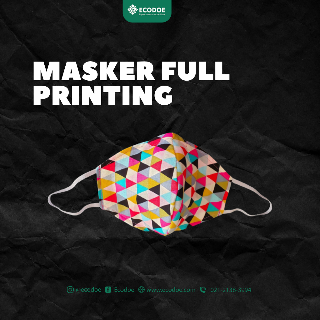 Masker Full Printing